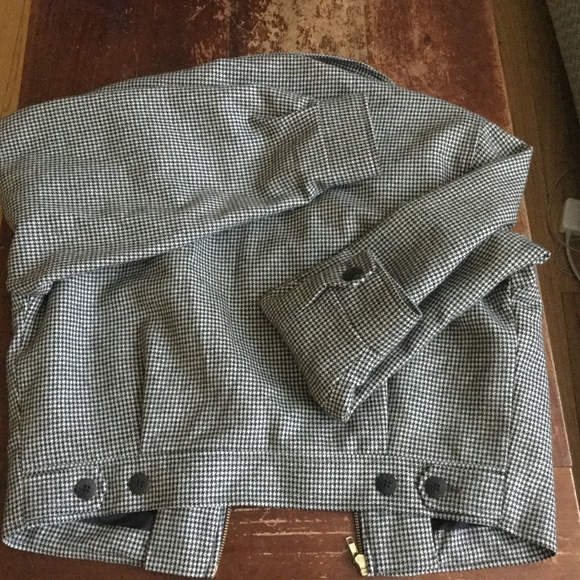 Vintage Barry Bricken Sport Houndstooth Wool Skirt Suit - Size 8, 10 - Picture 4 of 8